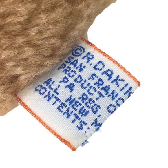 Vtg 77 Dakin 10" Hugging Plush Bunnie Rabbits Bunnies Stuffed Animals Snuggling - Picture 6 of 13